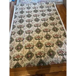 Vintage Colefax &‎ Fowler Linen Floral Osterley Fabric 1991 2+ Yards Cottagecore